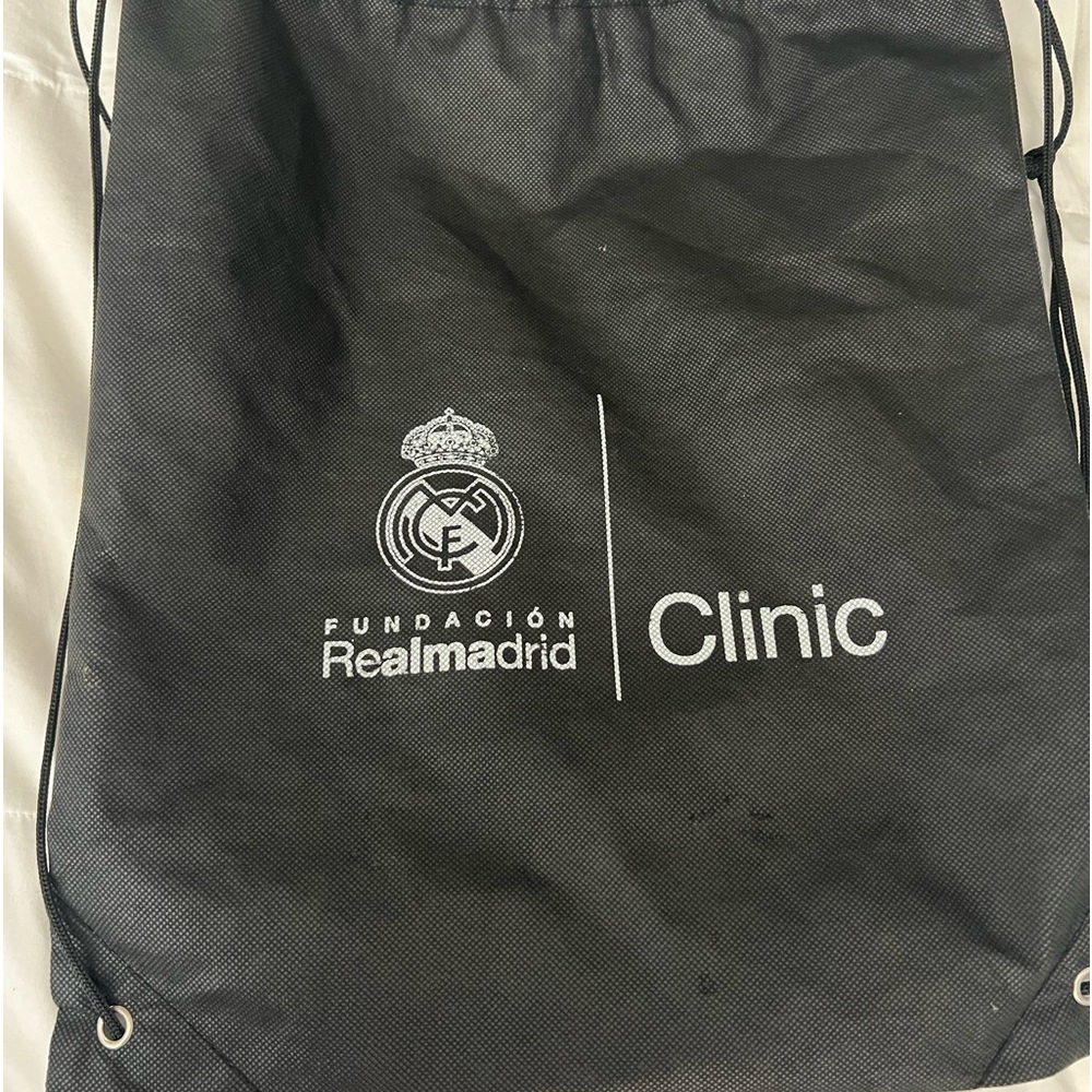 Real madrid clinic string bag $10